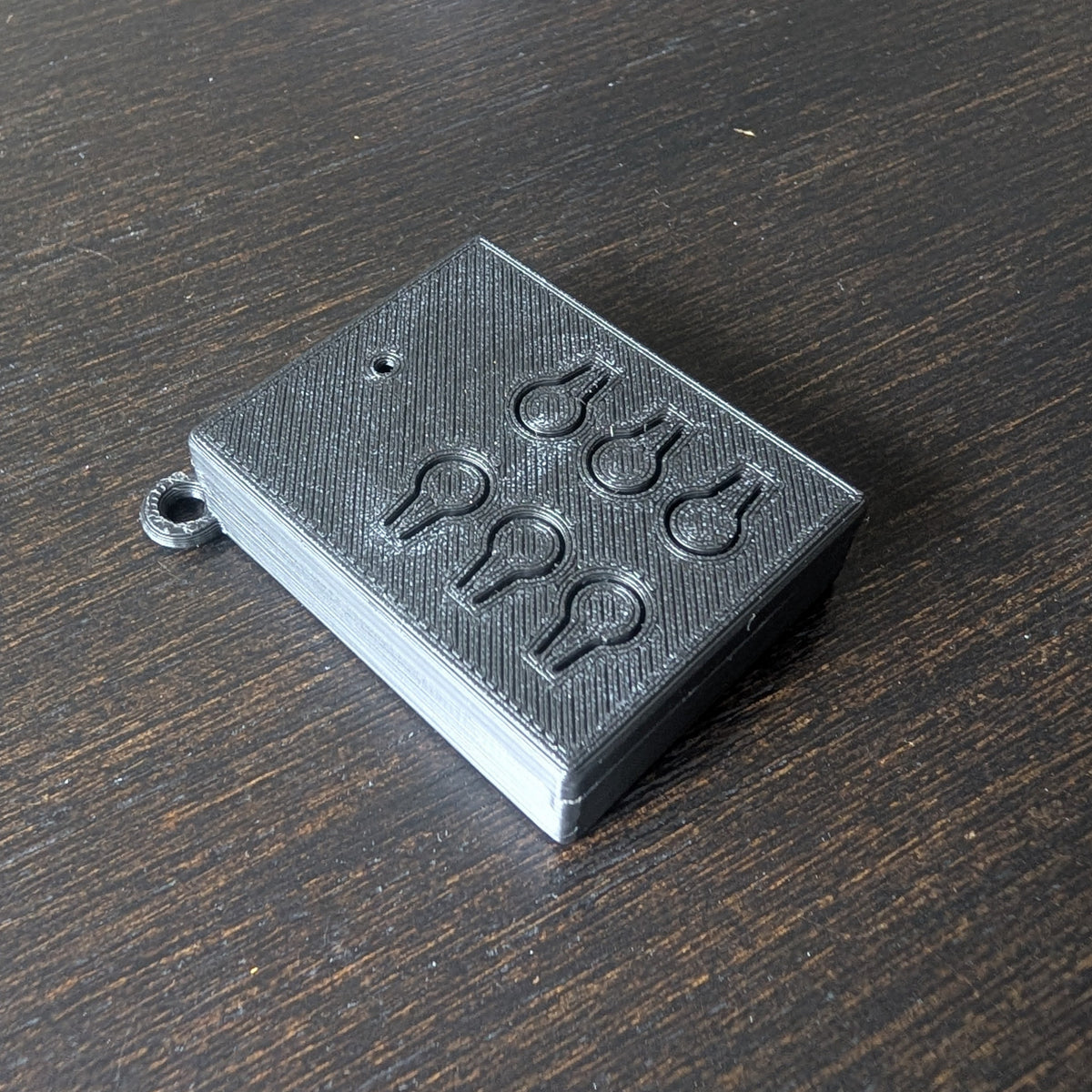 ESP32 Remote 6 Button RGB Keyfob