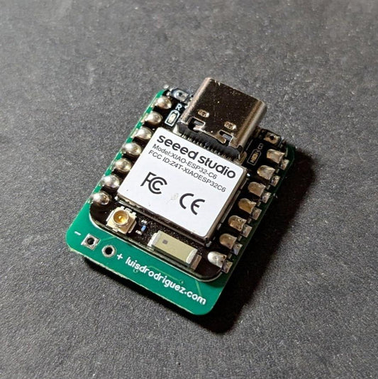 ESP32 MicroSD Board Front Side with ESP32-C6