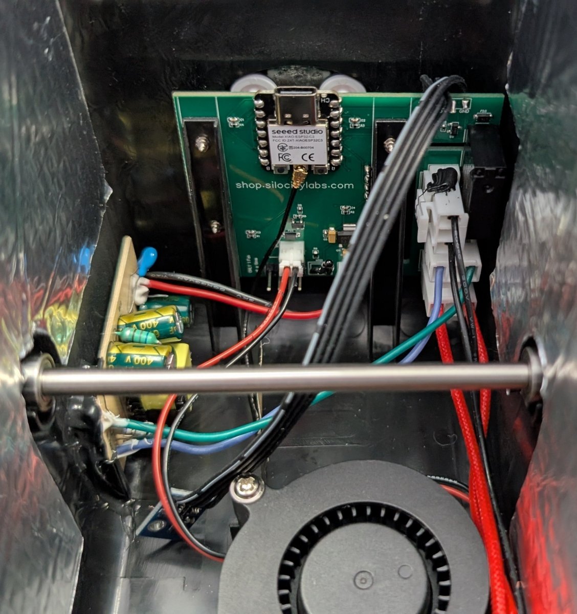 Installed esp32 PCB for dikale unit
