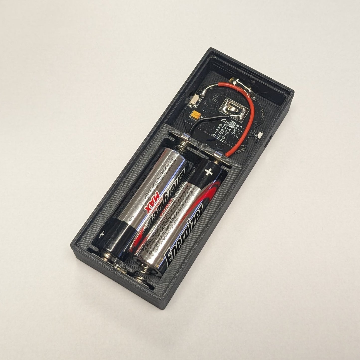 AA Temperature and Humidity Sensor based made with Sonoff Zigbee Sensor