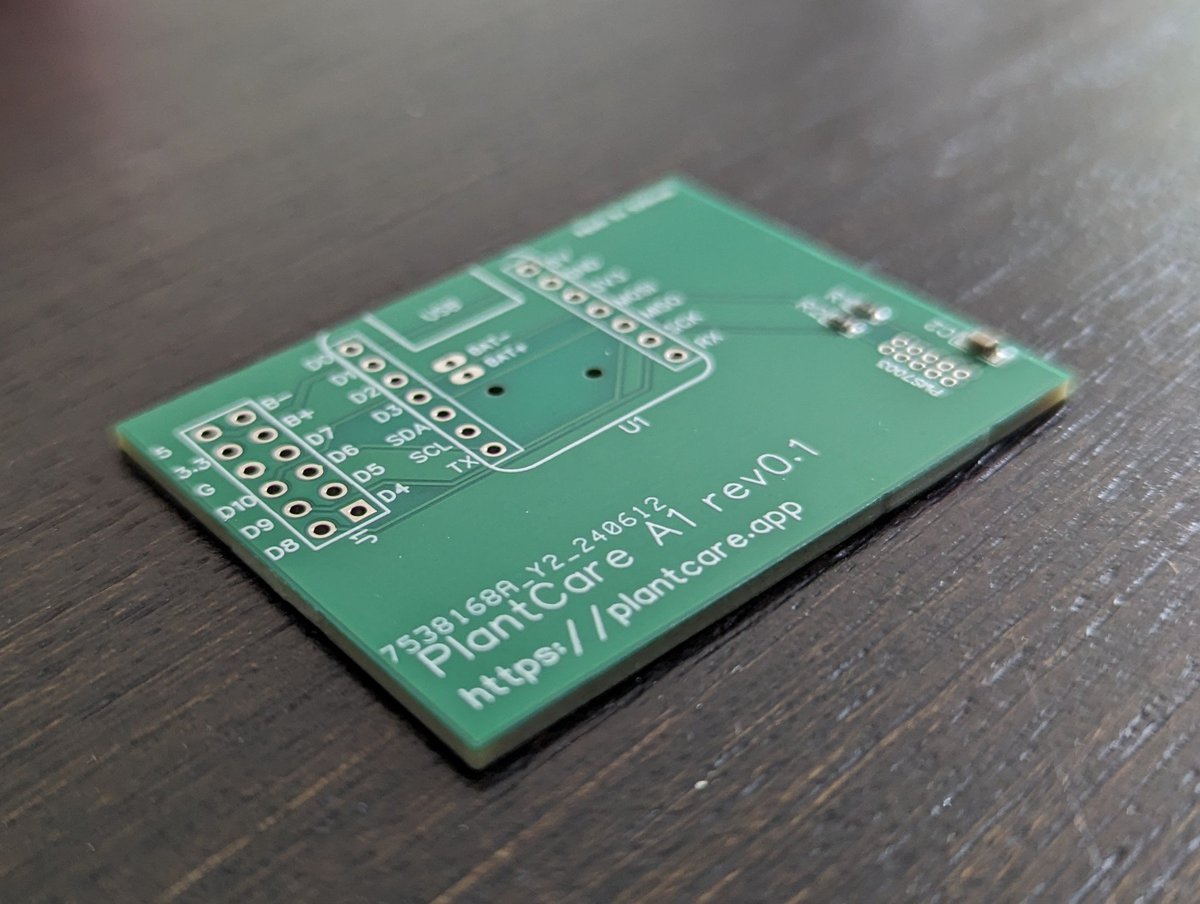 Plantcare A1 Air Quality sensor PCB