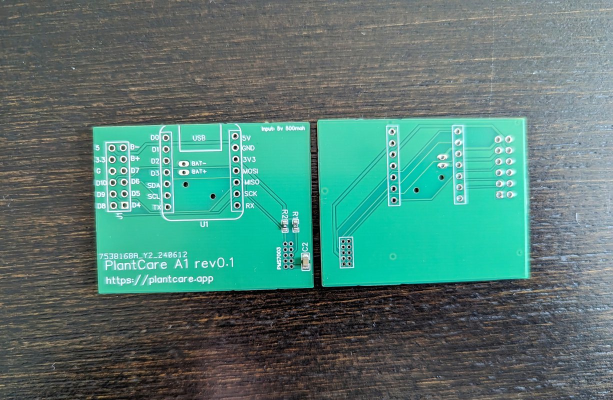 Plantcare A1 Air Quality sensor PCB