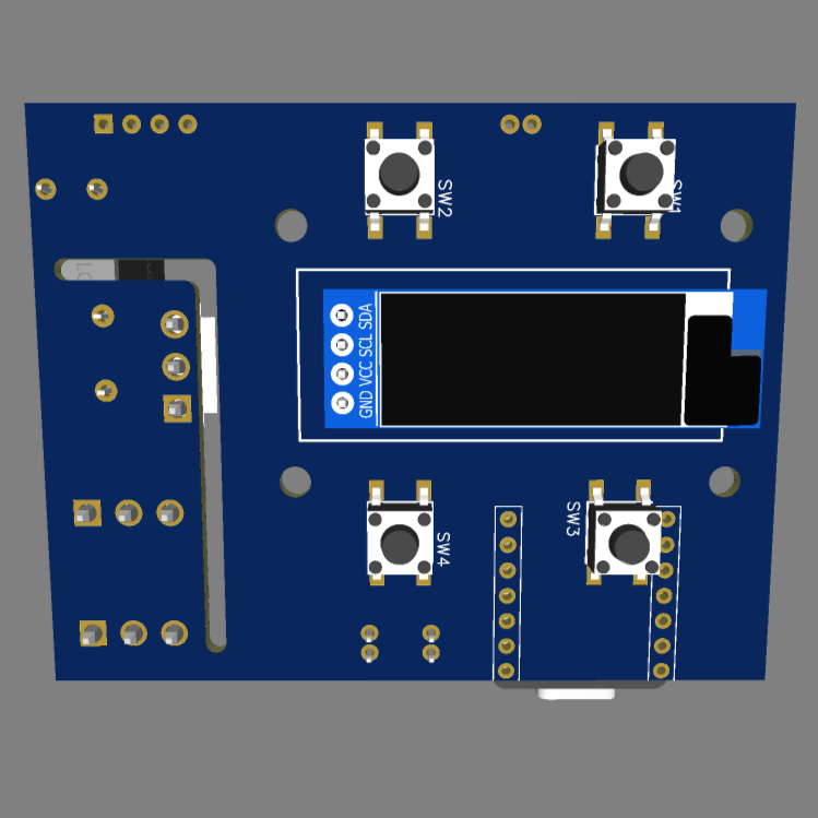 3d Genius PCB Upgrade Front Side