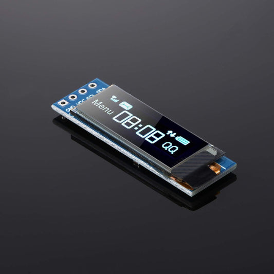 I2C Display Module 0.91 Inch I2C OLED Display Module I2C OLED Screen Driver DC 3.3V to 5V