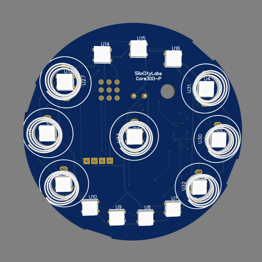 Core300-P Front PCB Render