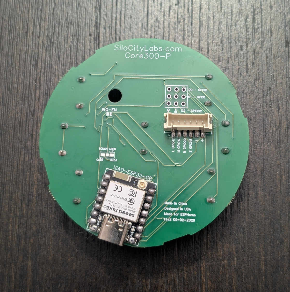 Core300p pcb rear