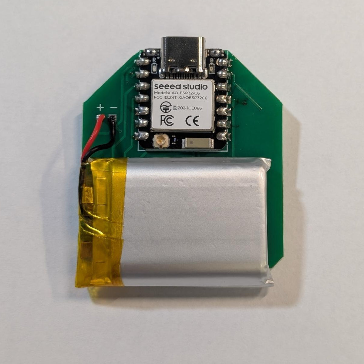 PCB Rear + Battery