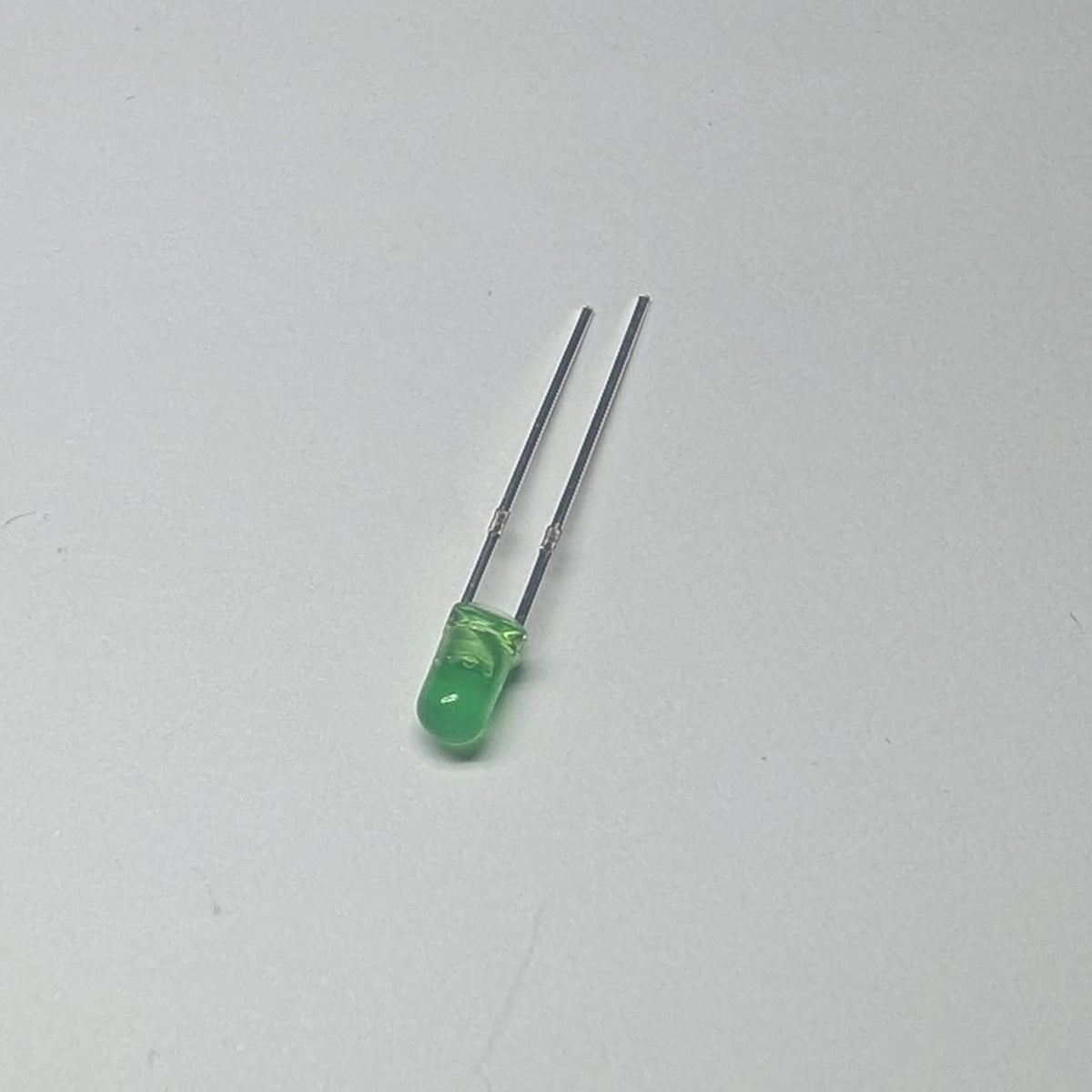 3mm Green Diffused LED – SiloCityLabs