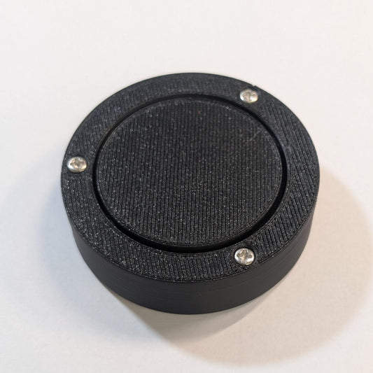 Single Button Front Black