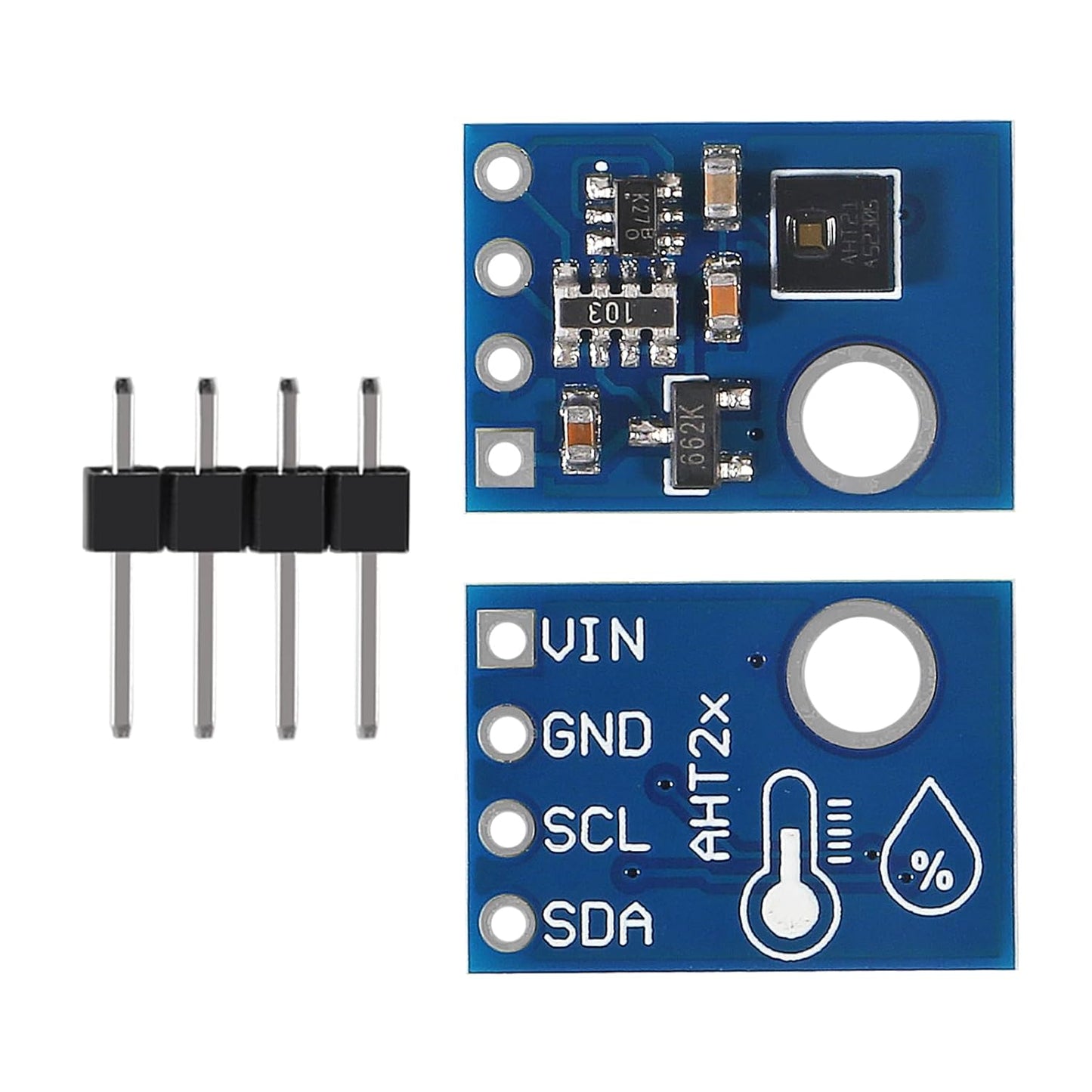 AHT21 High Precision Digital Temperature Humidity Sensor Measurement Module I2C Communication