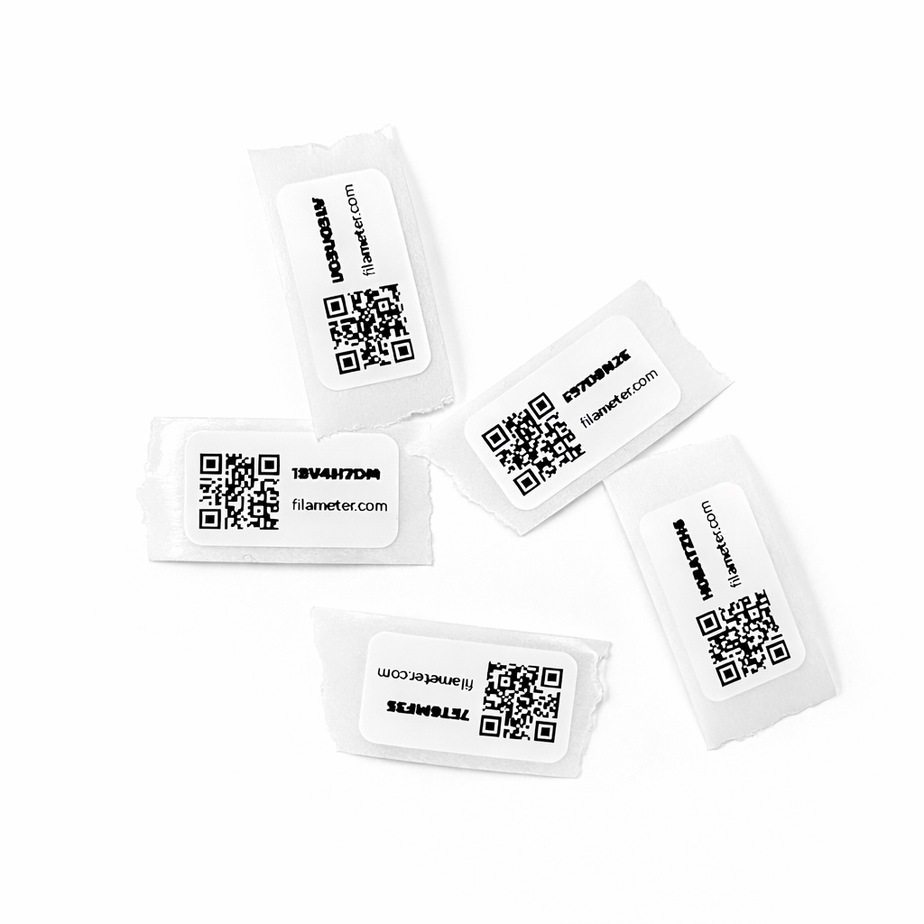 FilaMeter Labels – Simplify Your Filament Management