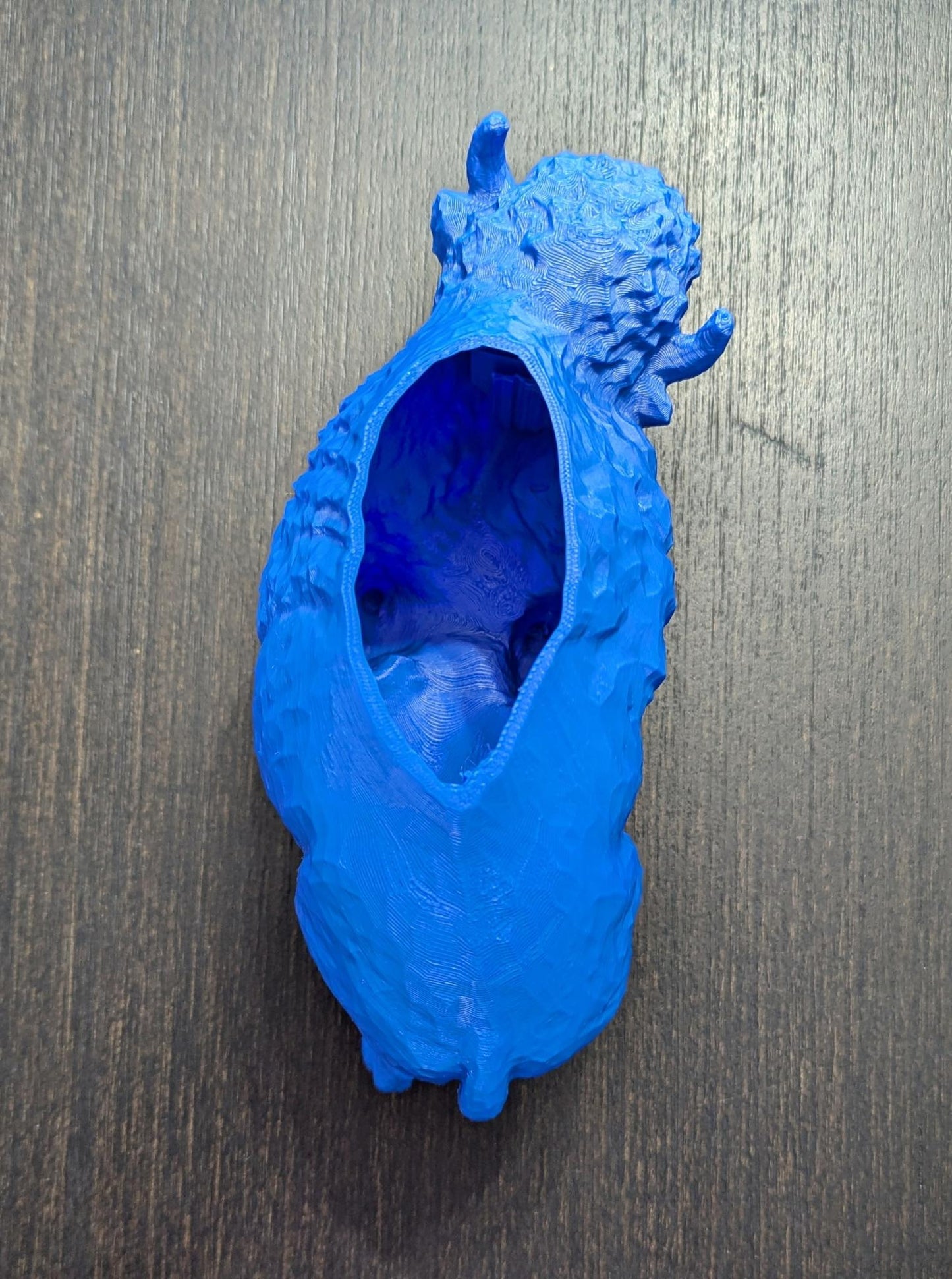 3D Printed Buffalo Planter, Red and Blue Succulent Pot, Eco-Friendly Plant Holder, Unique Home Décor Gift